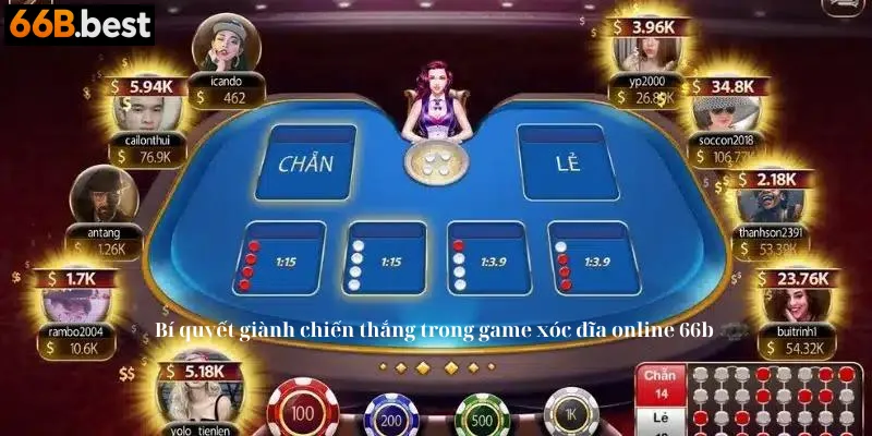 bí quyết thắng xóc đĩa 66b
